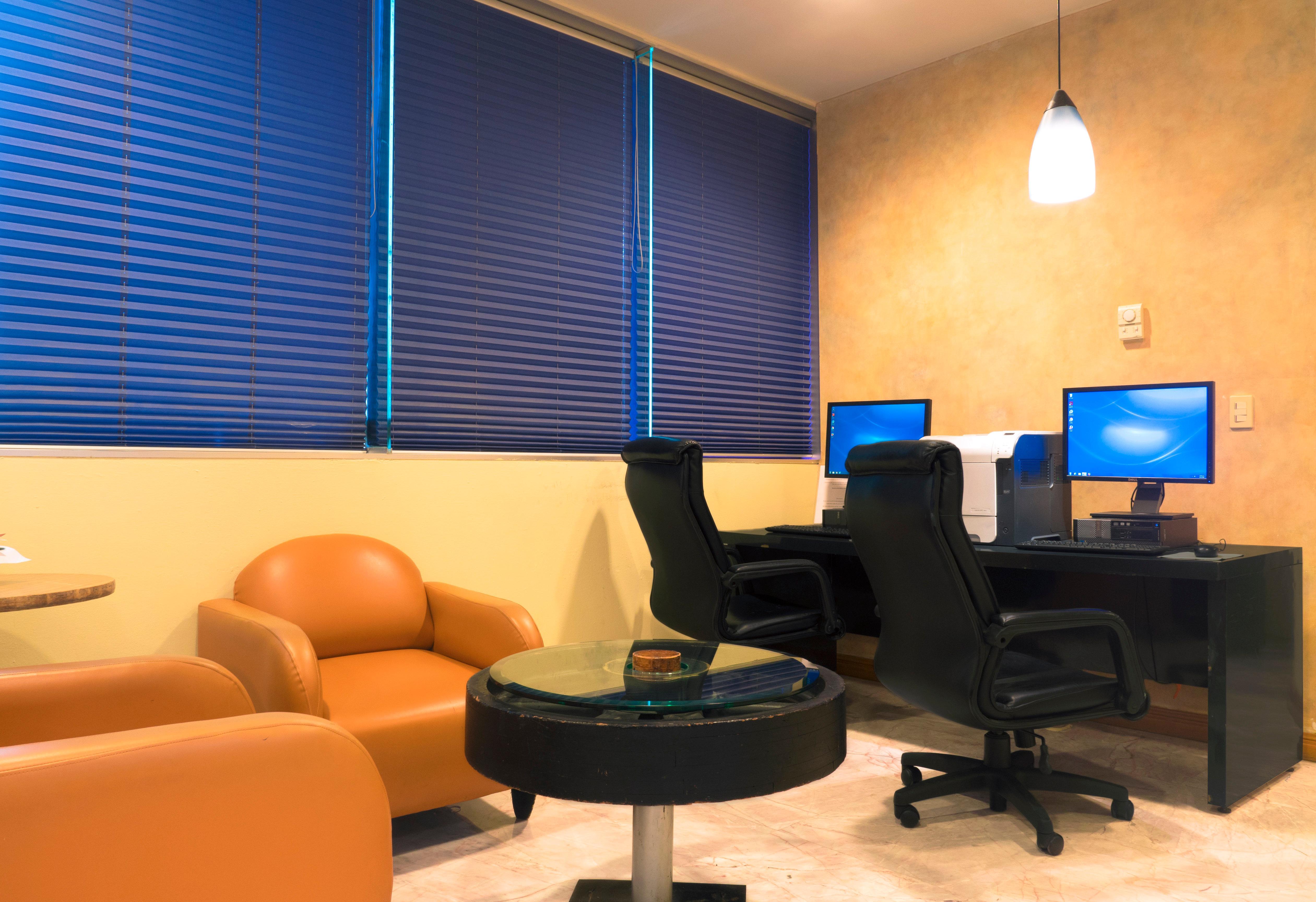 Holiday Inn Monterrey-Parque Fundidora By Ihg Luaran gambar A business center at a hotel